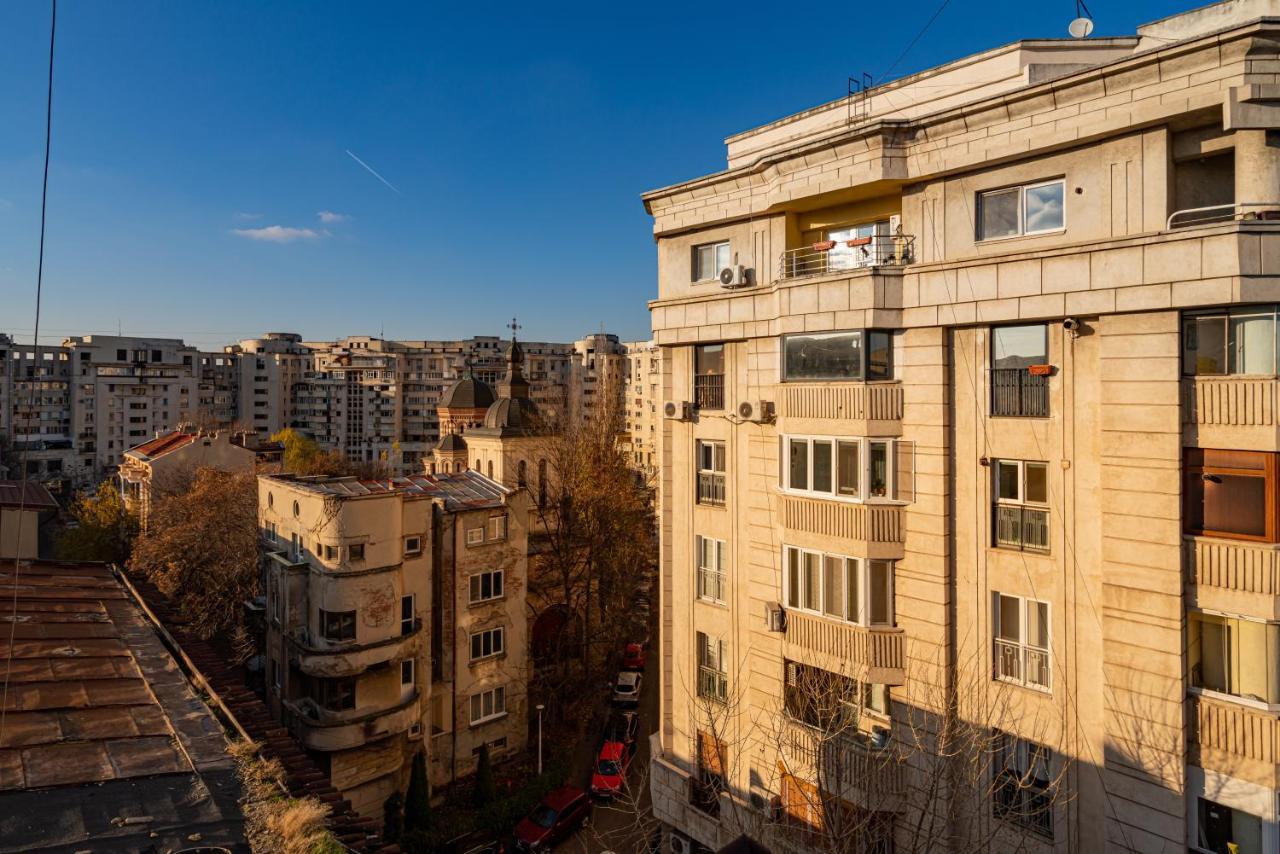 Golden View - Breathtaking Location In Bucharest Apartment Ngoại thất bức ảnh